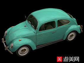 老式甲壳虫汽车模型