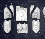 帝国超重型坦克马卡里乌斯（Macharius） 3D打印模型