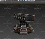 3dsmax+fbx+obj-炮塔模型集合 次时代模型