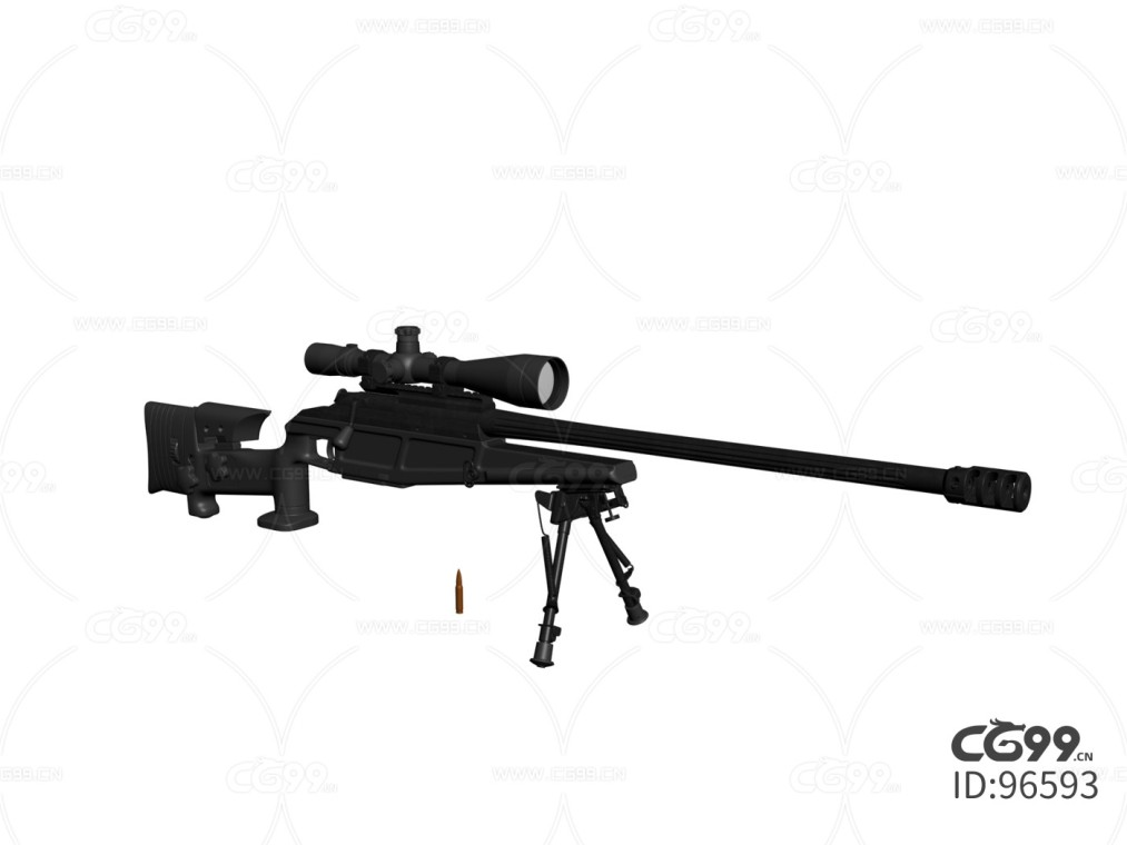 次时代 写实 枪械 Blaser R93狙击枪