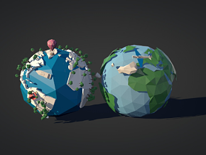 地球cg模型