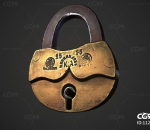 铜锁  黄铜锁  门锁  金属锁