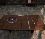 UE4 中世纪武器房间 冷兵器 斧子  刀剑盾牌匕首 虚幻4