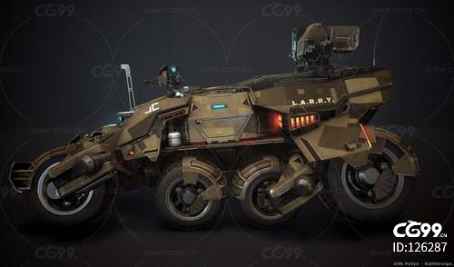 次时代 未来 科幻 概念装甲车