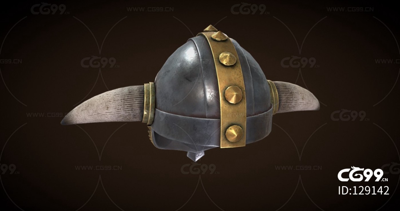 维京头盔 复古 中世纪 武器防具 次时代