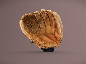 棒球手套 手套 皮手套 牛皮手套 古董棒球手套  体育用品 次时代