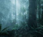 UE4 高质量真实森林 植物树木 花草河流 巨大的热带雨林 虚幻4