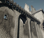 ue4 中世纪巨型城堡 英国大城堡 巨大场景 皇宫 虚幻4