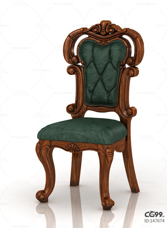 欧式单椅圆凳