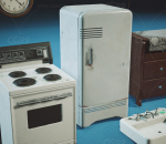 ue4 高质量生活用品 床 家具 厨房用具  电磁炉 虚幻4