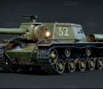 su52装甲坦克车