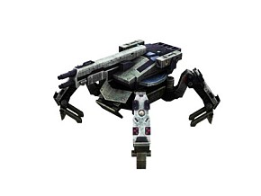 日漫风 骨骼绑定带动作 机甲高达 探索机器人 3d模型