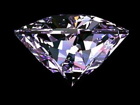 一个钻石 美丽钻石 3d模型