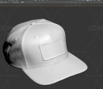棒球帽 帽子 3D模型