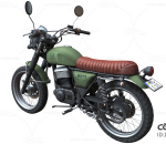 PBR-复古 摩托车