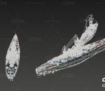 3D模型 舰艇 军事 海上霸主