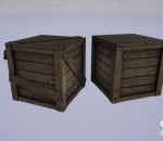 木箱 木盒 箱子 木 道具