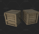 木箱 木盒 箱子 木 道具