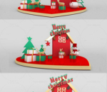 圣诞节美陈max模型效果图