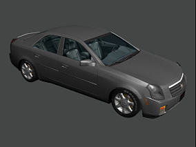 凯迪拉克汽车3D模型