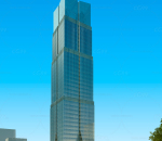 现代办公楼 摩天大楼 3d模型