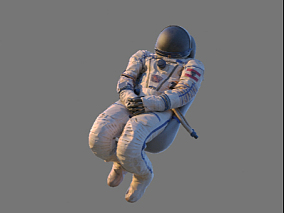 宇航员、太空人 3D模型