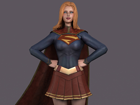次世代 女超人 supergirl DC 漫画 同人超级女孩 超级少女