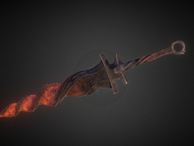 战神之剑 宝剑 神兵利器 武器 兵器 魔剑 熔岩之剑 炙热之剑 灼热之刃 燃烧之剑 魔法剑 魔法武器