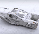 银翼杀手2049 飞行器 科幻战车科幻装甲车 赛博朋克汽车 SCIFI 科幻战车 战争机器