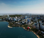 UE4场景数字孪生智慧城市青岛数据可视化通用案例工程