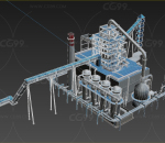 高炉设备 高炉本体 炼钢厂设备 工厂设备 炼钢设备 炼铁设备 工业生产设备 工业设备