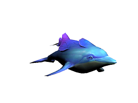 鲲 水中鱼 海豚