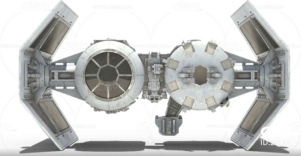 战斗机包 科幻物品 太空设备 卫星 探测器 航天设备 3d模型