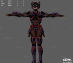 机甲战士 机器人 科幻未来机器人角色 游戏角色  次时代模型