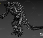 赛博 哥斯拉 Godzilla 机械怪物  动物