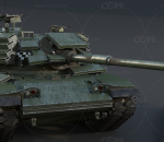 PBR次世代写实台湾M48A1改主站坦克模型