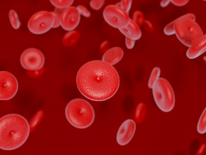 血红细胞血小板背景图 病毒 细胞 细菌 抗疫 疫情 医学模型 卡通广告元素