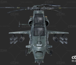 WZ10E 武装直升机 PBR 陆航Z-10直升机 武直-10 WZ-10E 霹雳火 武直10E