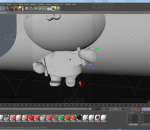 提春联的粉色兔子 2023兔年3D立体卡通兔子新年IP (2)