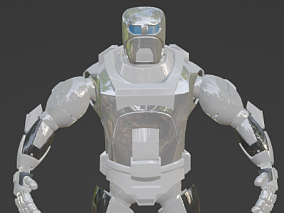 高精度机器人 3D模型 多种文件格式