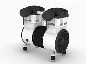 无油压缩机 工业设备 机械  犀牛模型