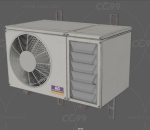 空调外机 空调 散热器 室外空调外机 电器 制冷设备 家用电器 空调主机 机箱 空气处理机