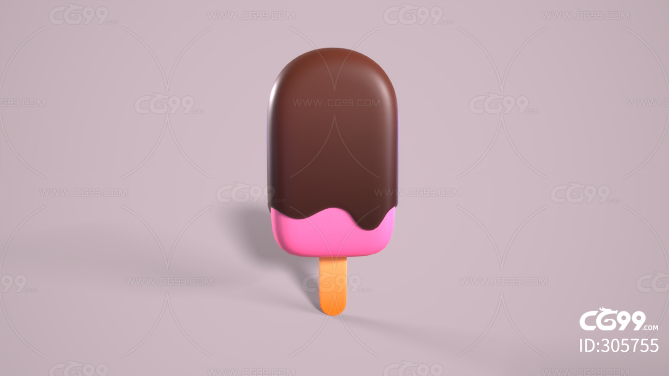 Q版冰棒 卡通冰棒 冰棒 冰棍 雪糕 卡通冰棍 冰淇淋 零食