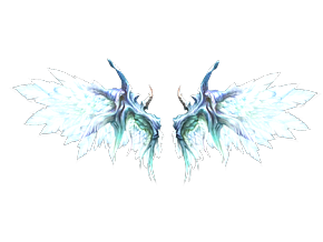 青鸾翅膀 cg模型 西幻风格