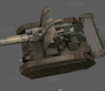 坦克 火炮 装甲车 陆战武器 老式坦克 二战武器 重型火炮 大口径火炮 反坦克炮 火炮器械