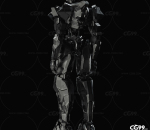 机器人 机甲战士 机械 未来的 科幻士兵