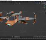 科幻飞船 战斗机 未来战机 3D模型 多种文件格式