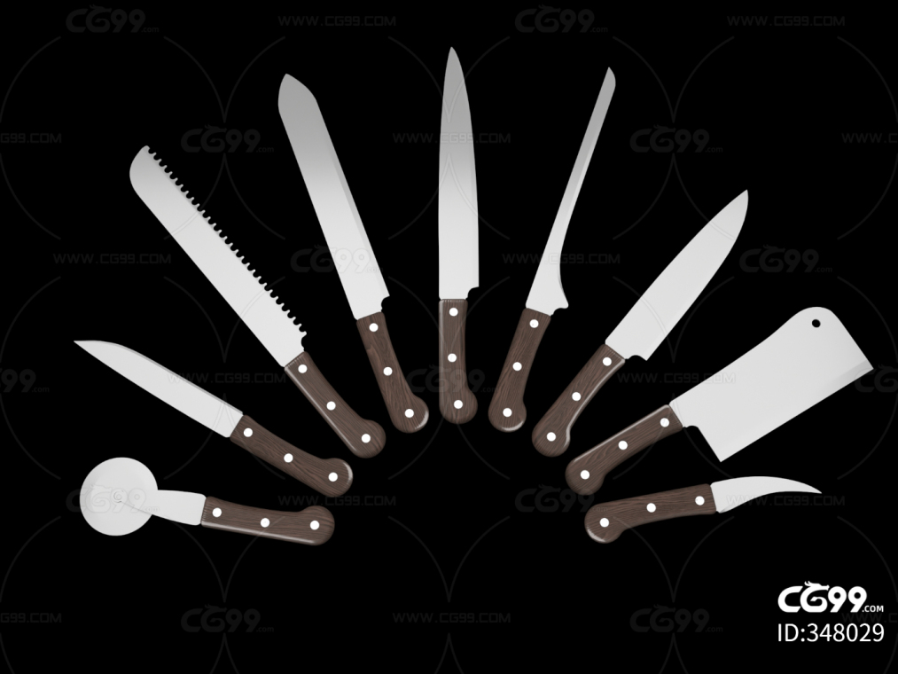 刀集合  刀  小刀  餐刀  西餐刀   厨具  菜刀