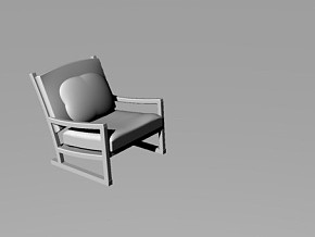 家具 椅子 日常用品 犀牛模型