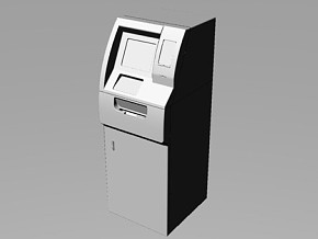 ATM机 日常用品 犀牛模型